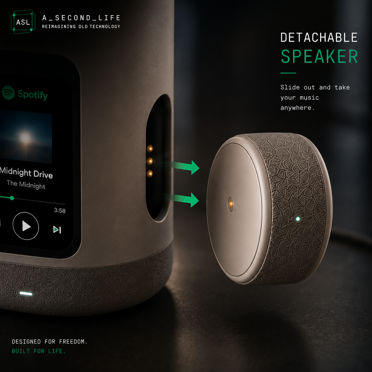 Detachable Speaker